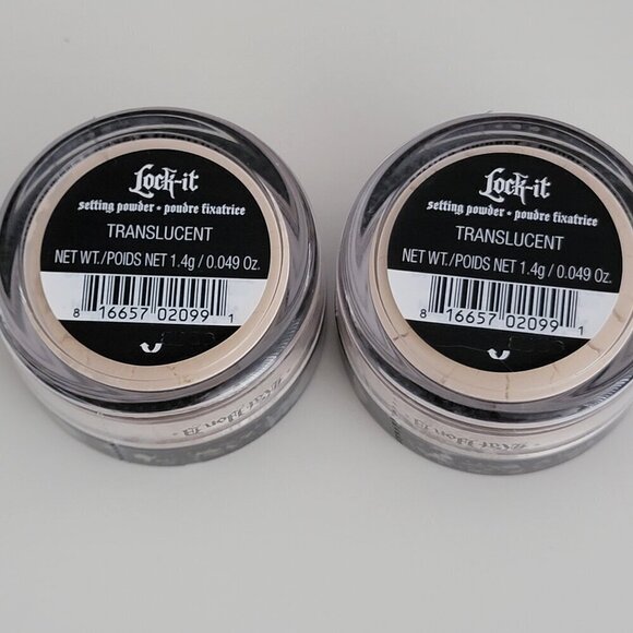 2 Kat Von D Mini Loose Setting Powder Translucent NEW Sealed Set of 2 - Picture 3 of 9
